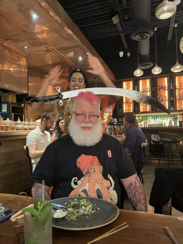 Customer photo review of Beanie Octopus T-Shirt