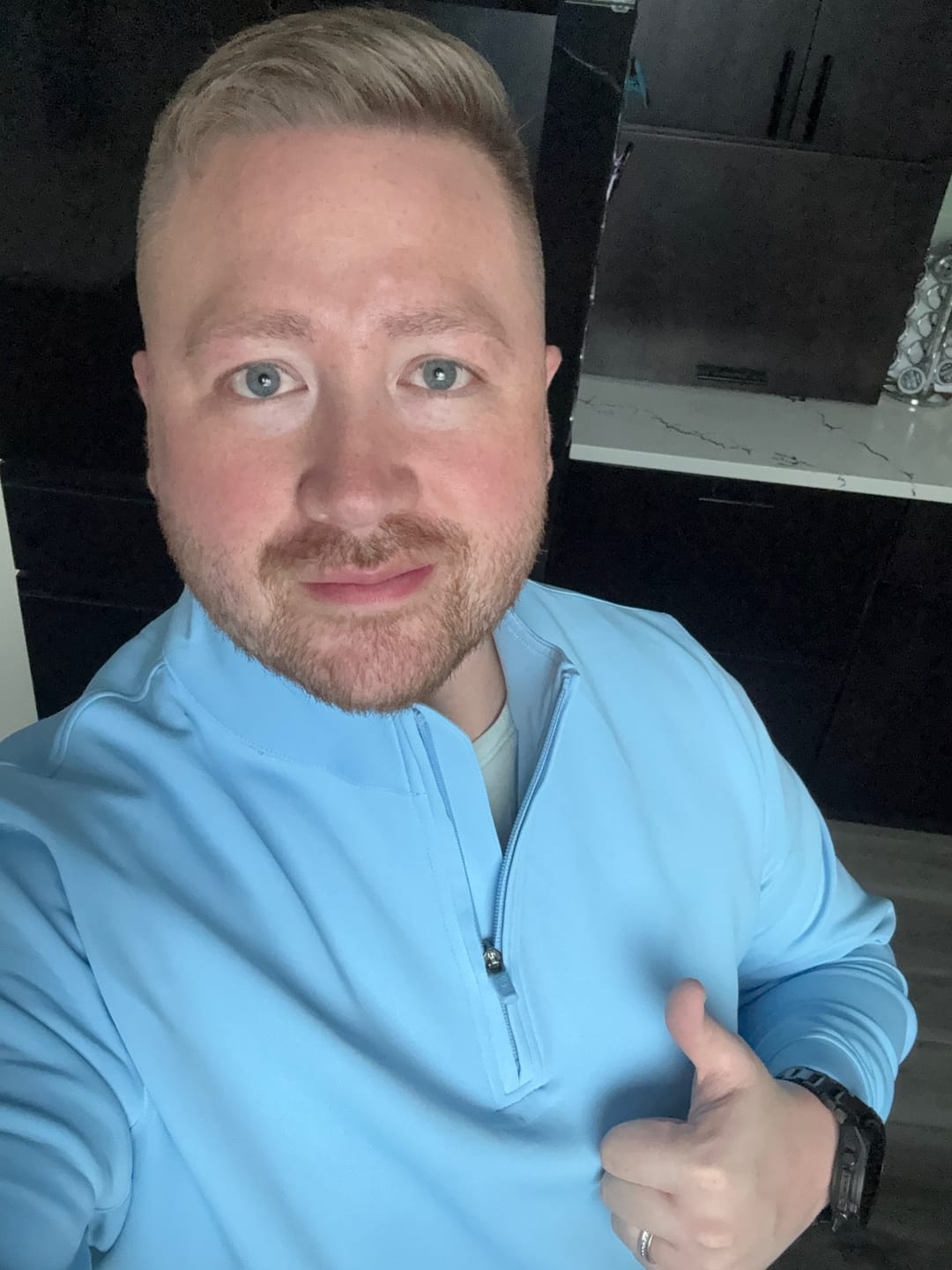 Customer photo review of Infinity 1/4 Zip