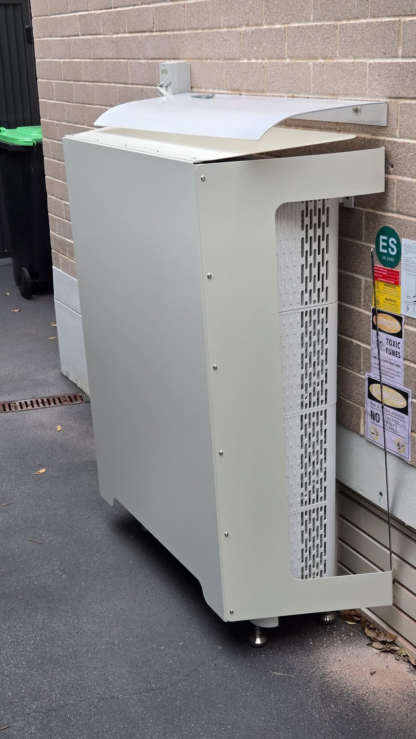 Customer photo review of Large Solar Battery Cover
