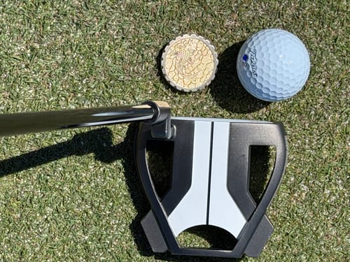 Customer photo review of Koi 2.0 Brass Ball Marker