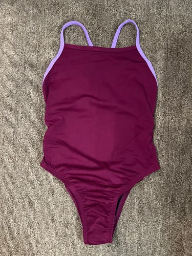 Customer photo review of LENNOX ONE PIECE - Sangria|Lilac Haze