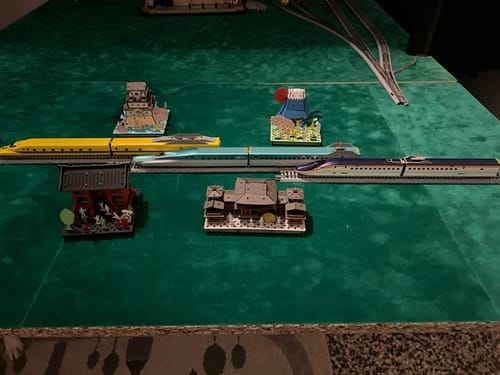 Customer photo review of Maquette Miniature Japonaise - Château de Takamatsu