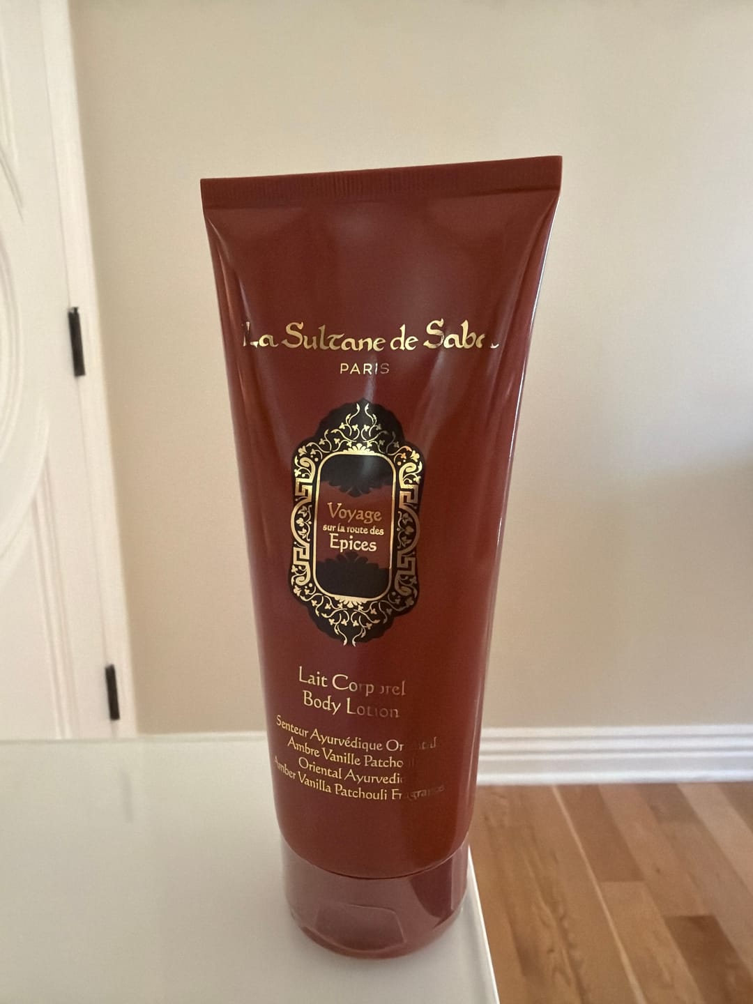 Customer photo review of Body Lotion - Ayurvedic Treatment - Amber Vanilla Patchouli Journey To The Spices Route