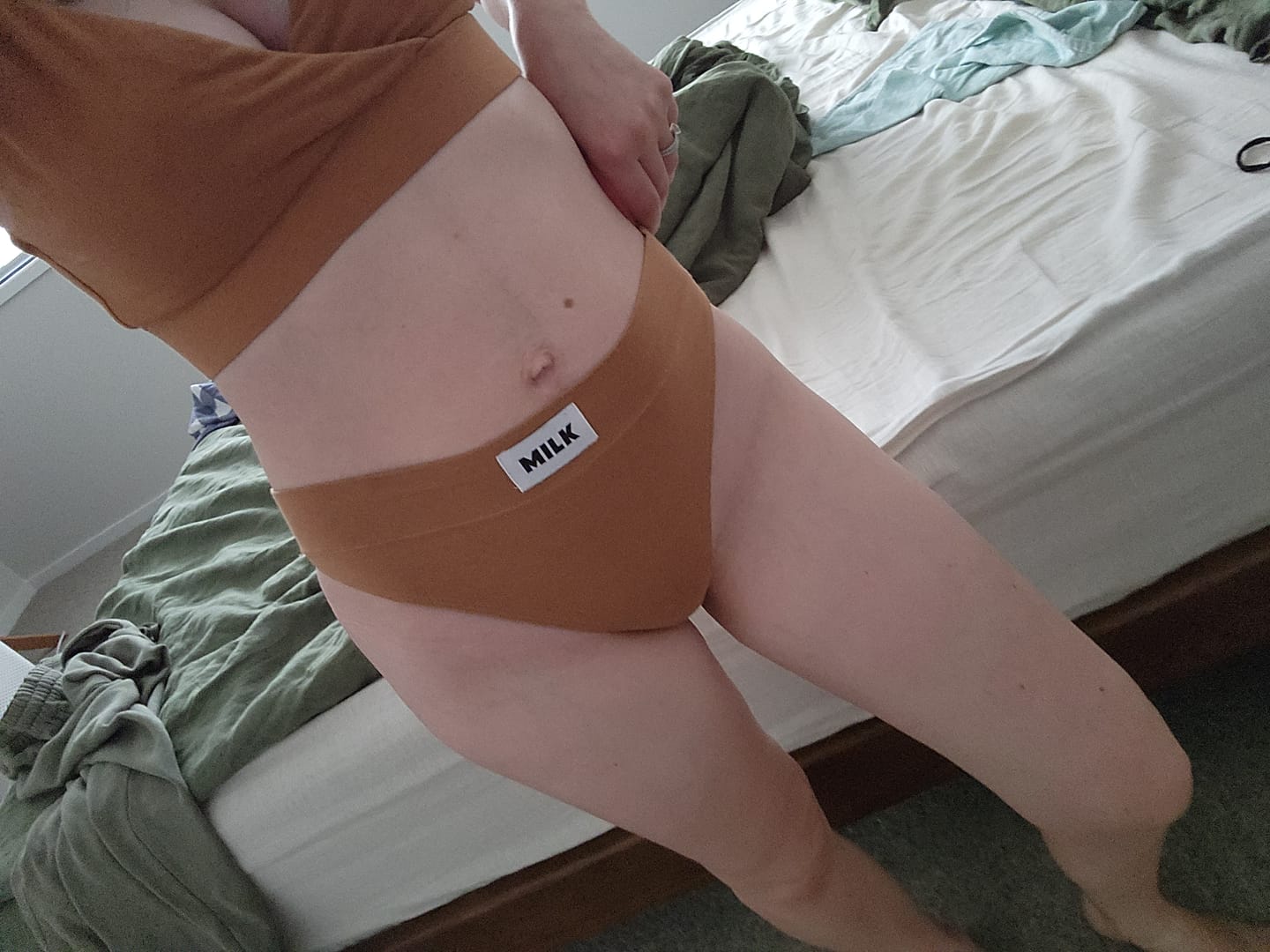 Customer photo review of The Leakproof Essential Milk Bra II