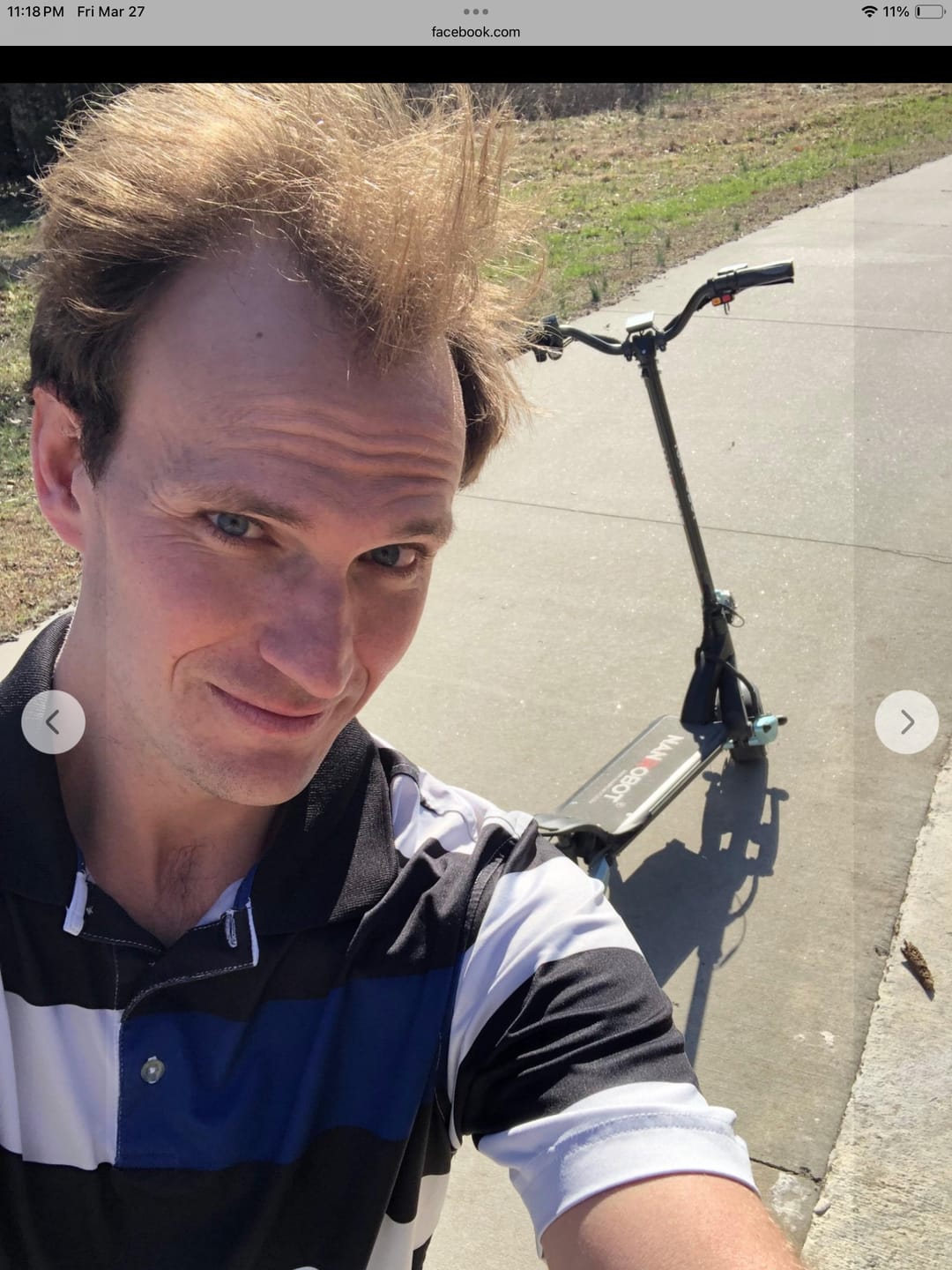 Customer photo review of NANROBOT LIGHTNING PRO