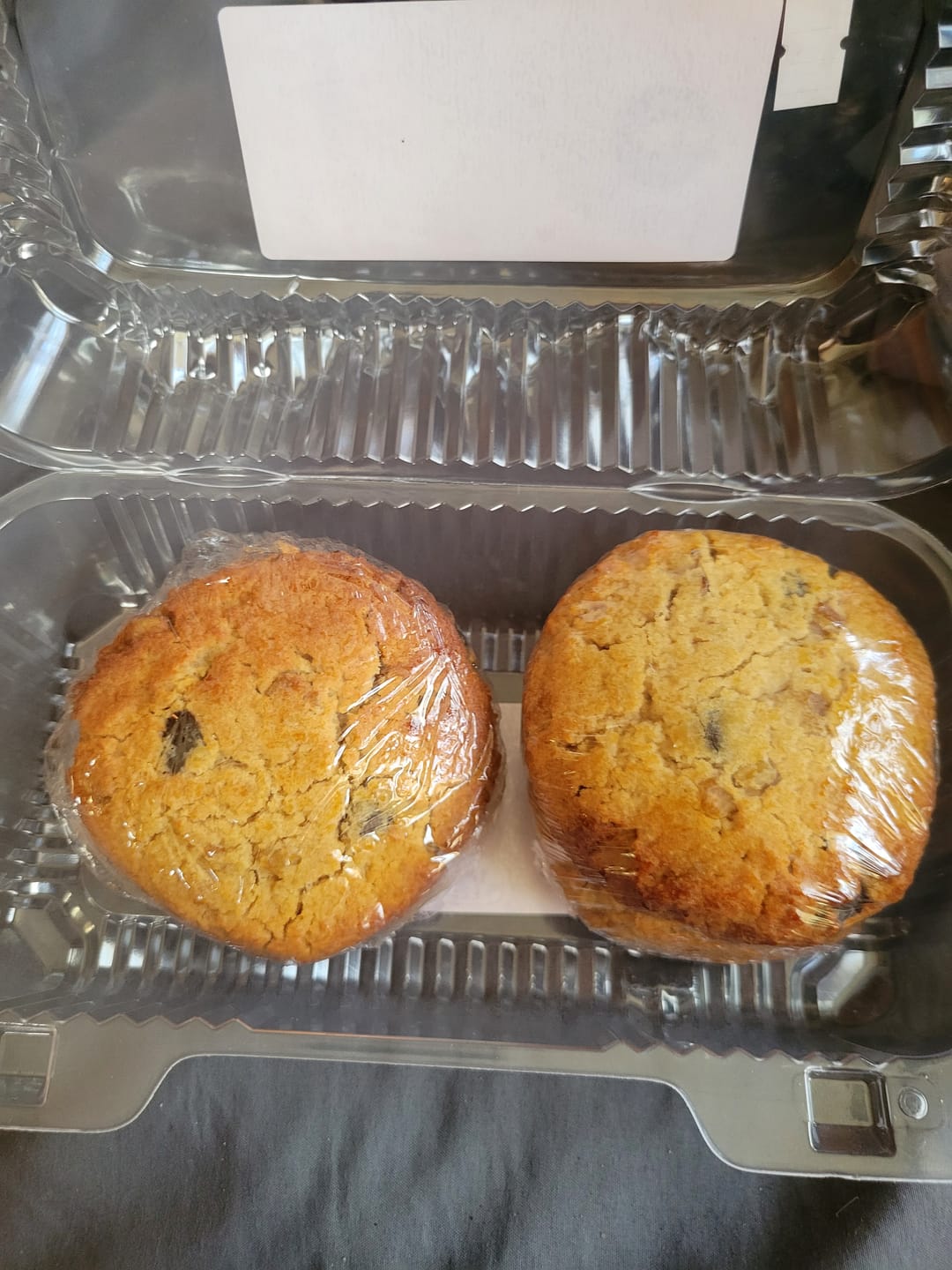 Customer photo review of Low Carb Keto Pecan Chocolate Chip Cookies