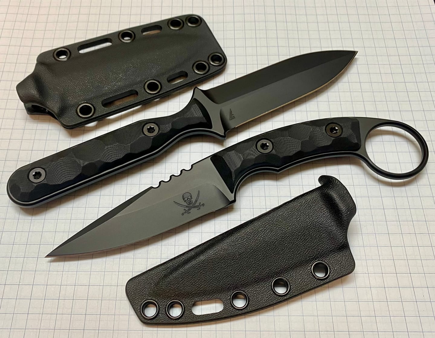 Customer photo review of Dagger (Blackout) "Jolly Roger"