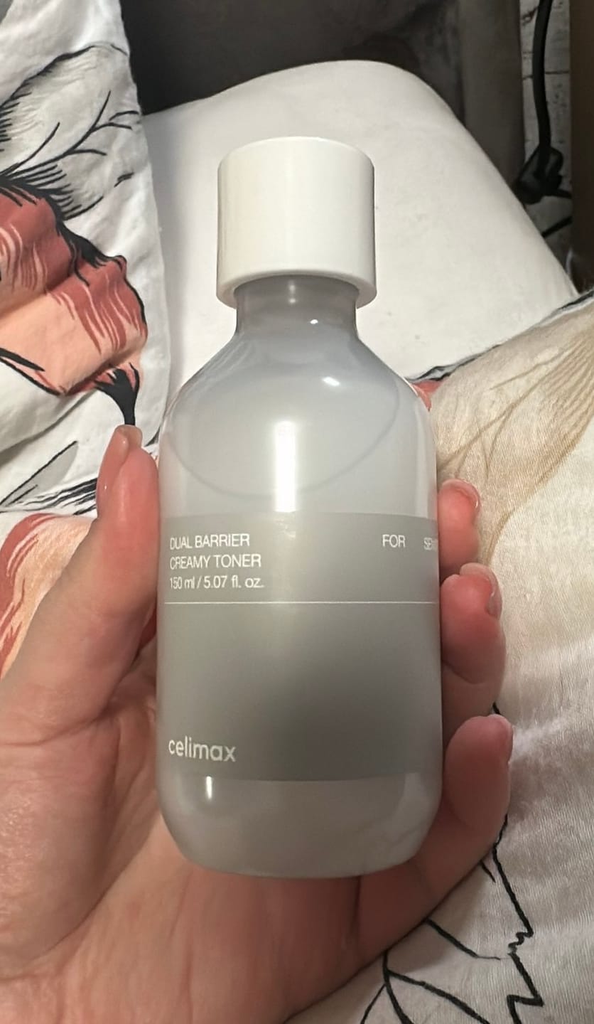 Customer photo review of Aizsargbarjeru veidojošs krēmveida toniks Celimax Dual Barrier Creamy Toner