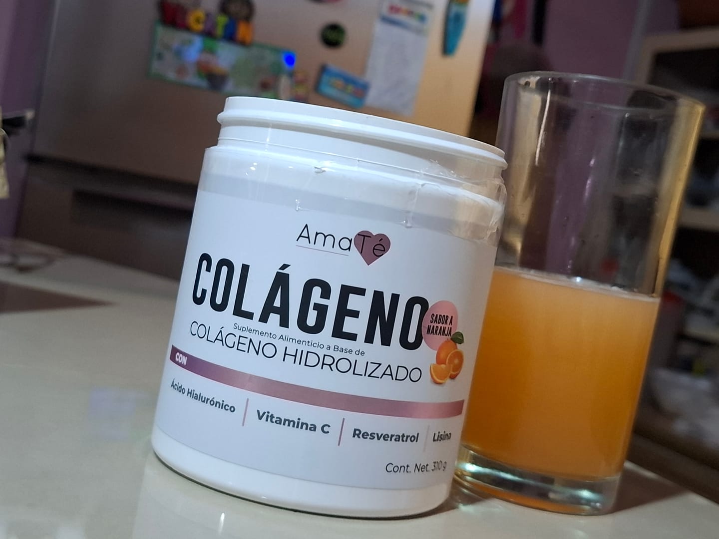 Customer photo review of Colágeno