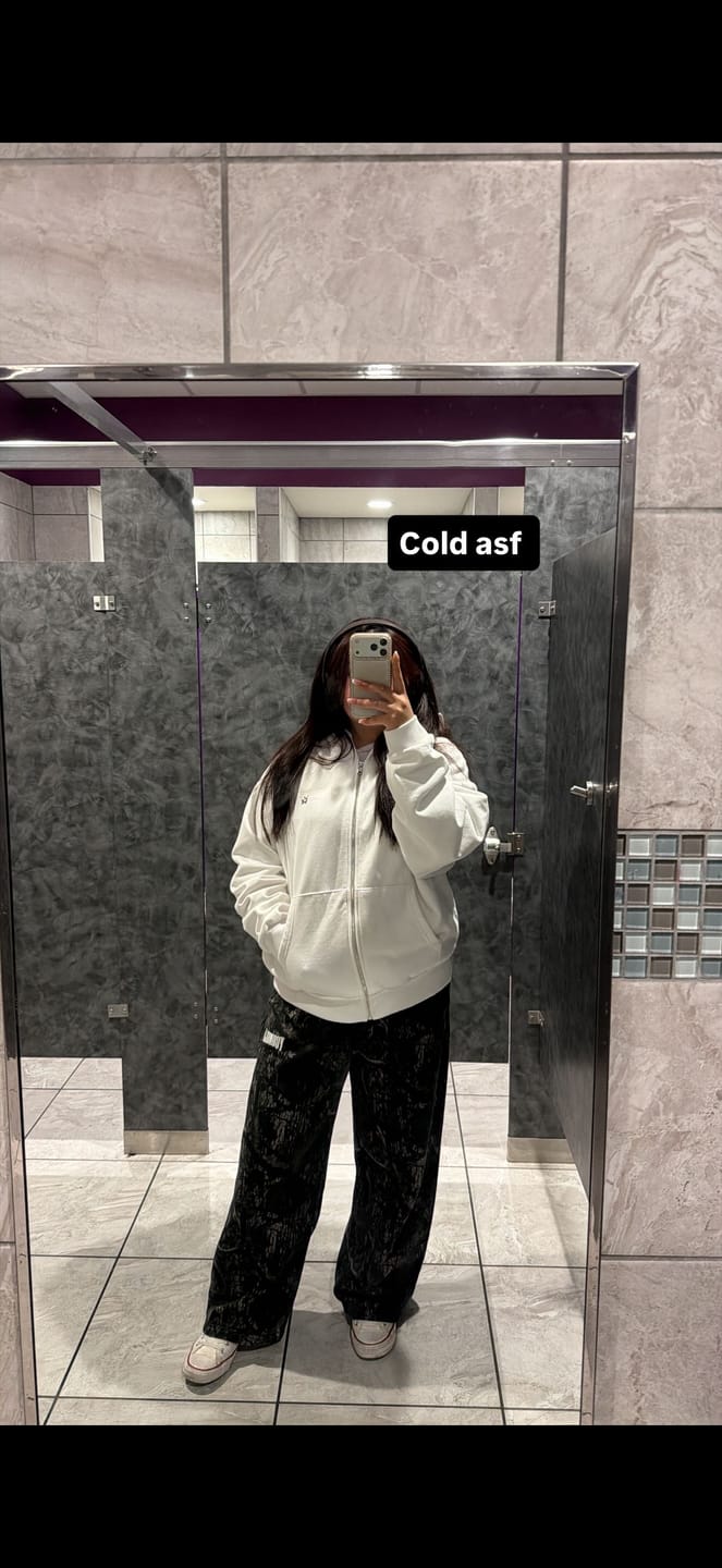 Customer photo review of W5213 - Studio Edit Fleece Hoodie