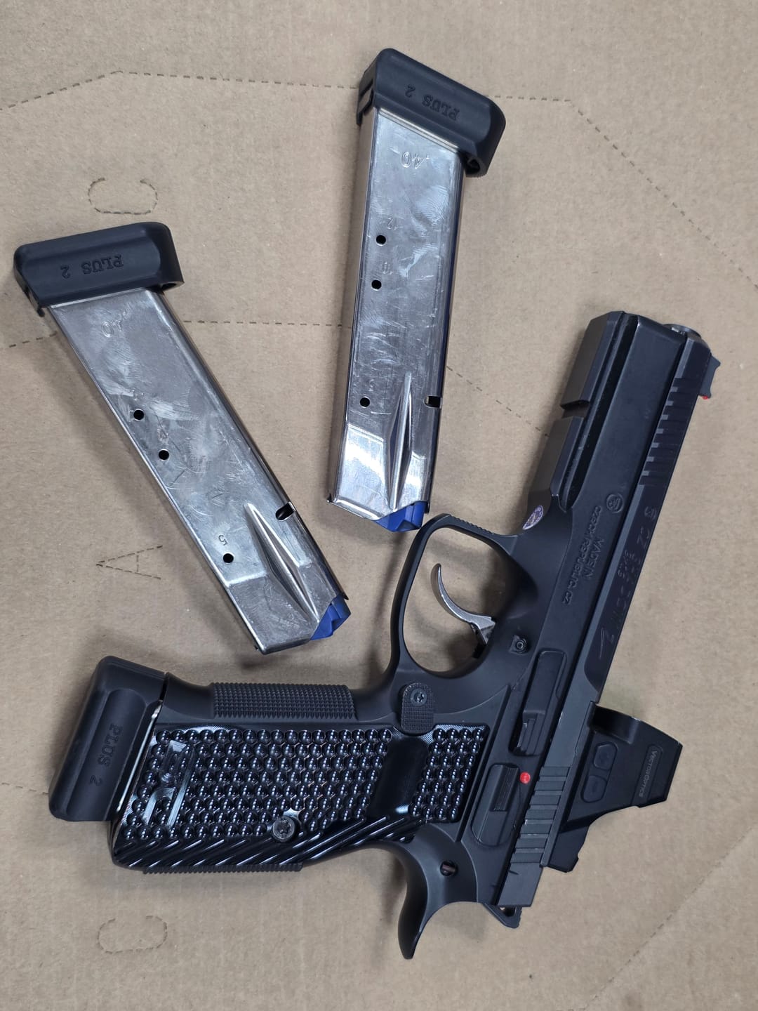 Customer photo review of CZ Shadow 2 Slide Stop
