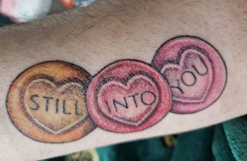 Customer photo review of TattooNumbx Numbing Cream