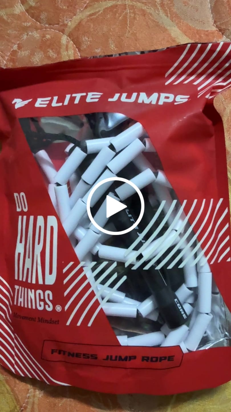 Customer video review of DO HARD THINGS 節拍跳繩系列