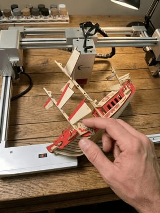 Customer photo review of Carverall X1Pro 20W Diode Laser Engraver | Model JL9_Work Area 300*300mm