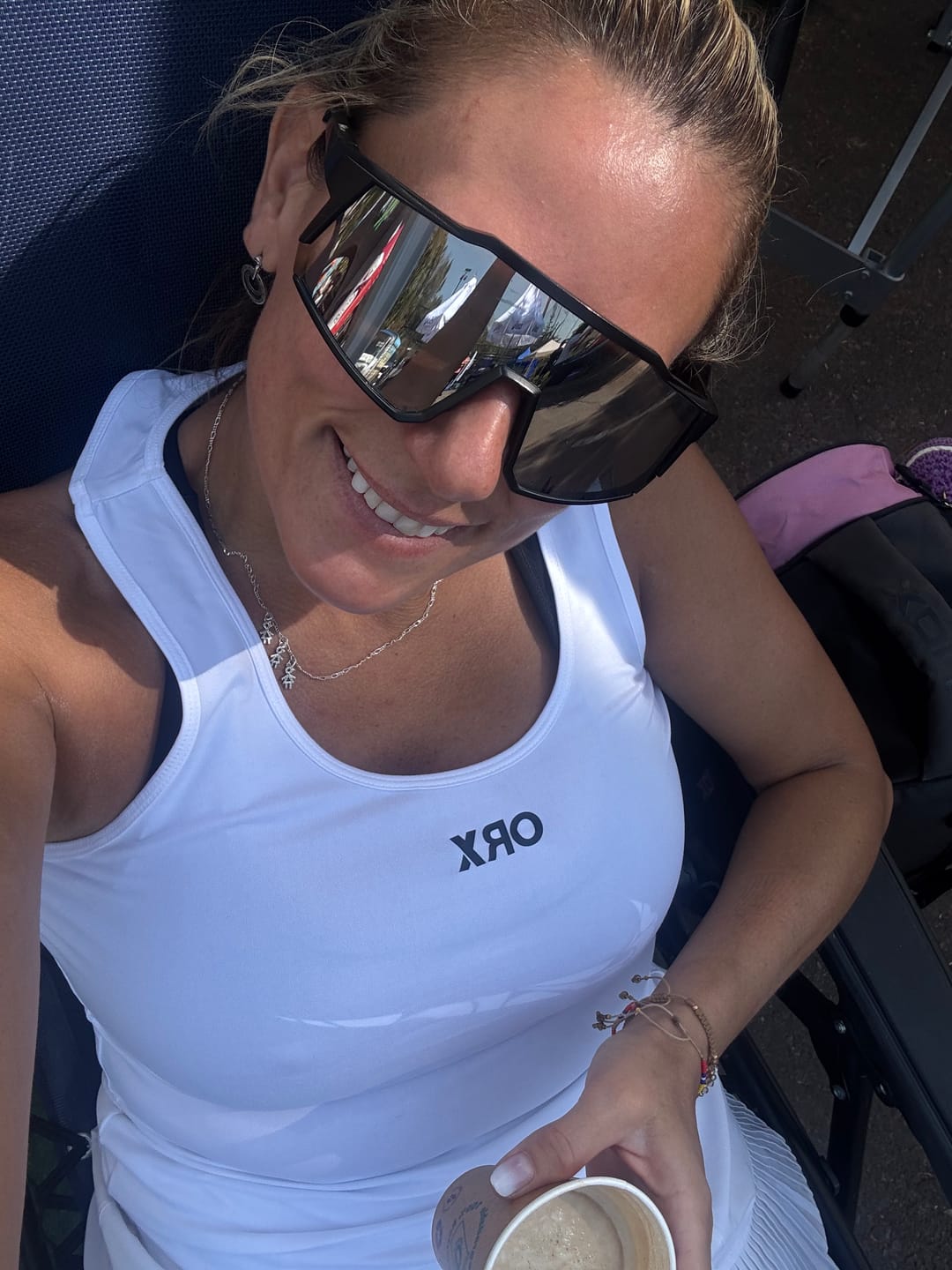 Customer photo review of Tank ORX Dryfit White