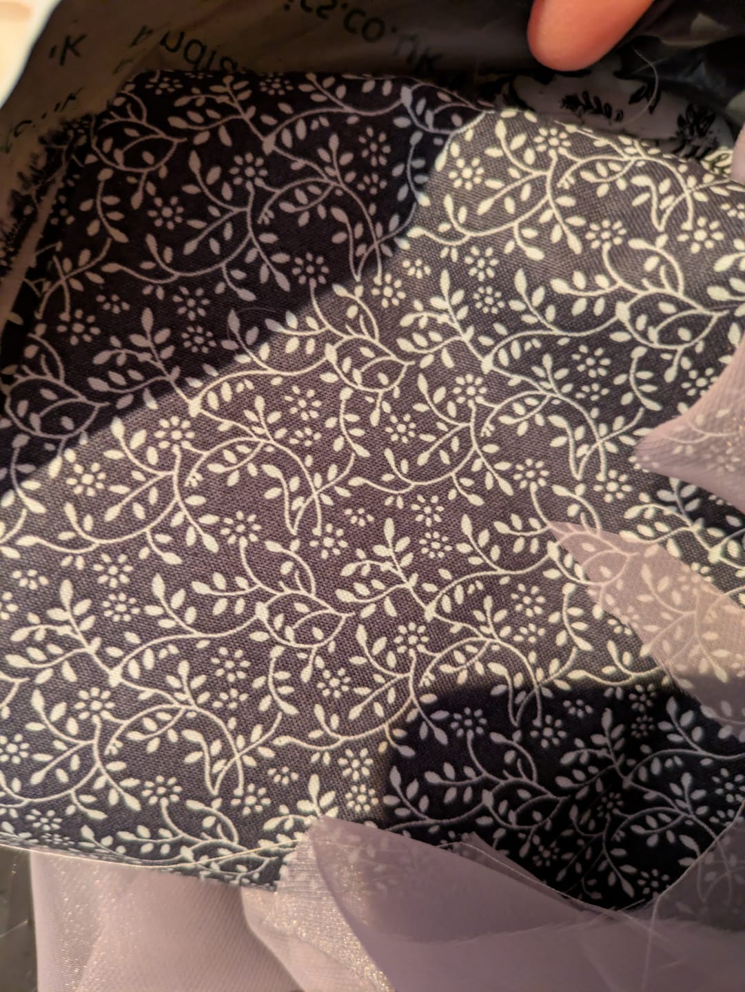 Customer photo review of Mini Garden Craft Cotton Fabric