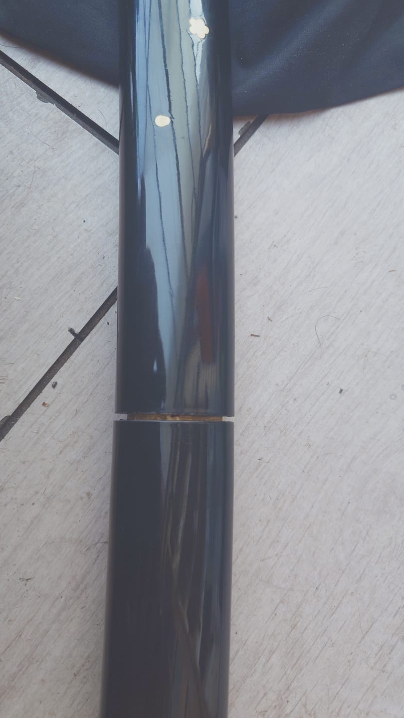 Customer photo review of Kill Bill - Deluxe "O-Ren Ishii" Hand Forged Shirasaya in Clay Tempered HCS