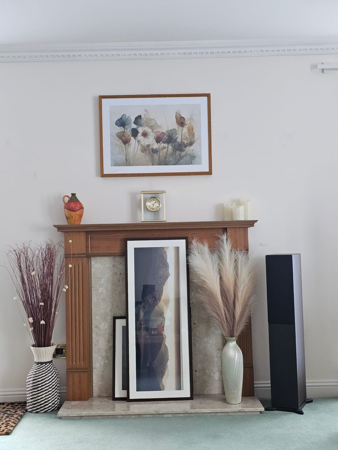 Customer photo review of Dry Bouquet Framed Art Print