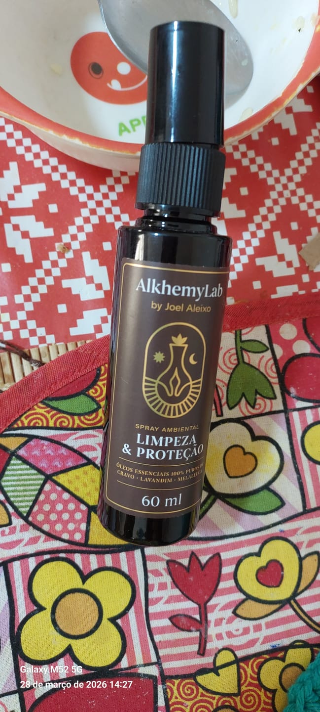 Customer photo review of Home Spray Ambiental   Limpeza e Proteção 60ml