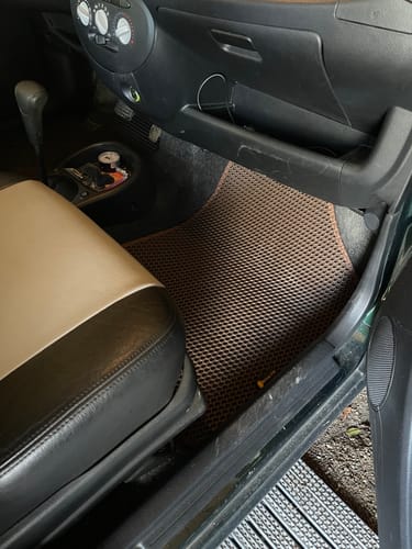 Customer photo review of Auto Fußmatten nach Maß - Vorne