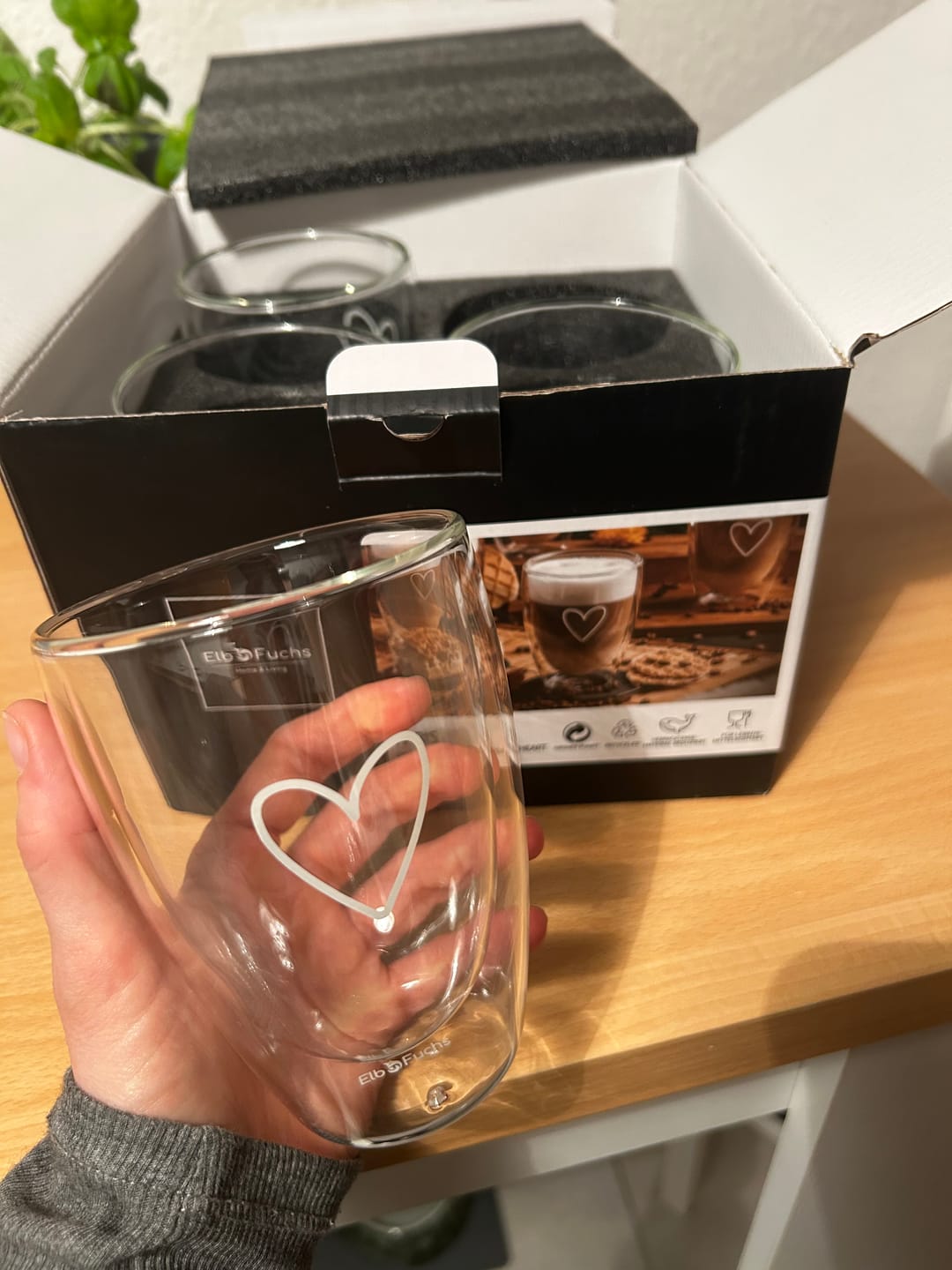 Customer photo review of Latte Macchiato Gläser [PARIS 350ml]