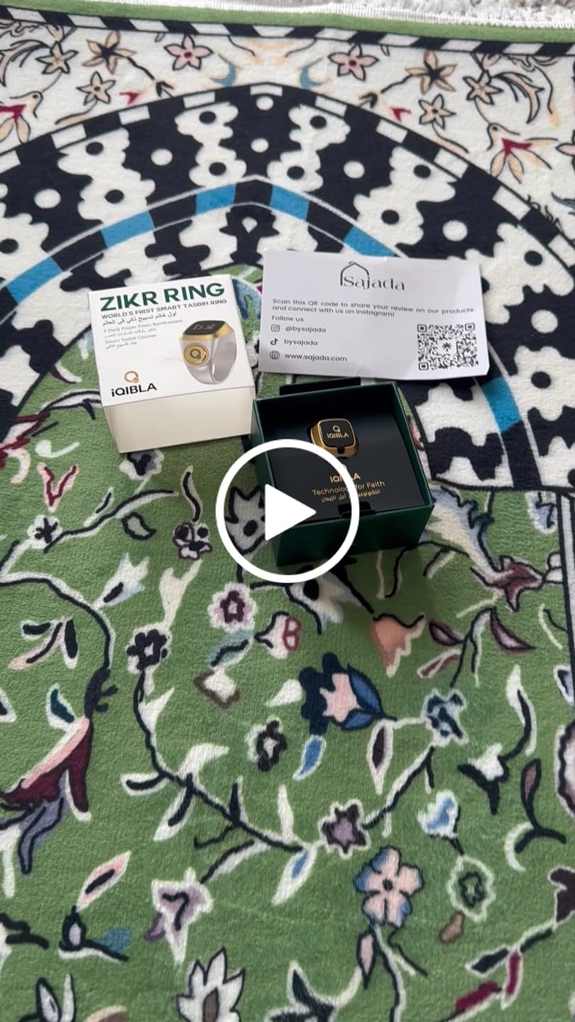 Customer video review of ZIKR Smart Ring – White Digital Tasbih