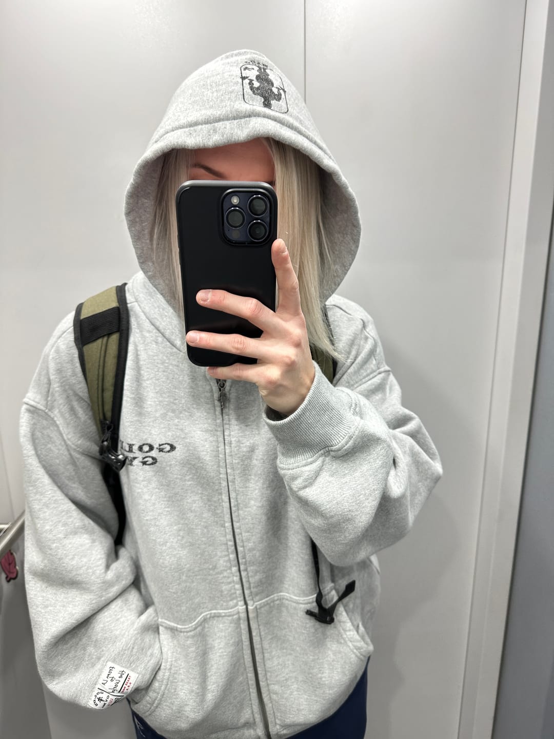 Customer photo review of 5162 - Golds Gym Throwback Zip-ups