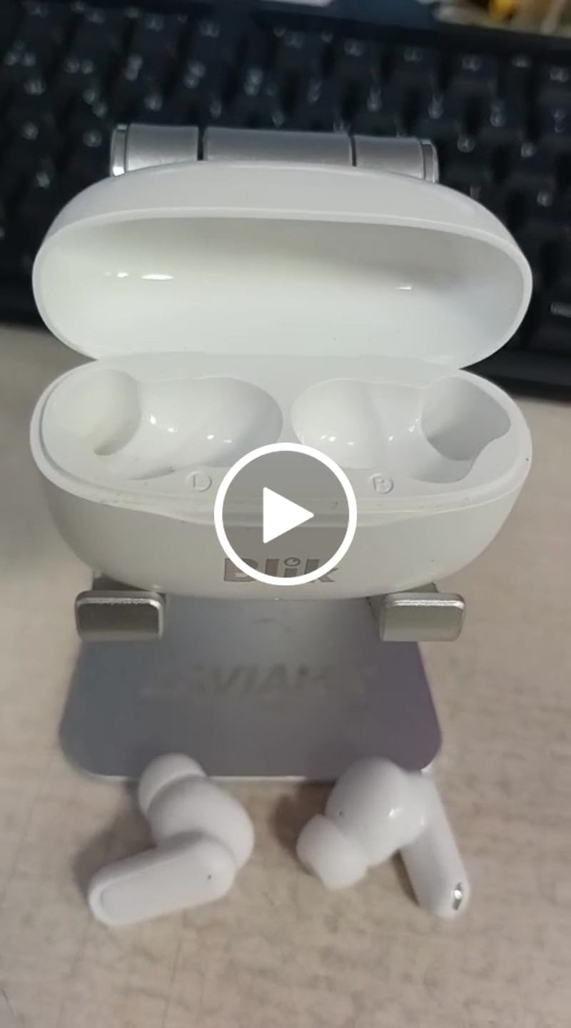 Customer video review of Audifonos Bluetooth Inalámbricos Blik Air500 blancos 30 hrs