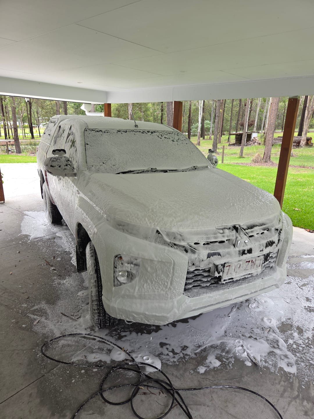 Customer photo review of Snow Foam Cannon