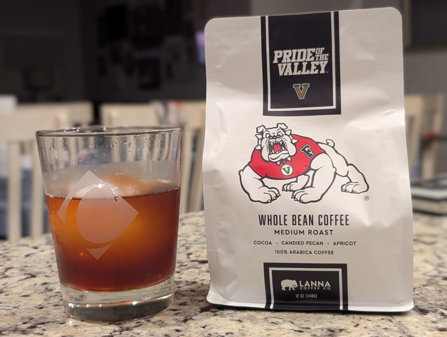 Customer photo review of Pride of the Valley™ — Official Licensed Coffee of Fresno State