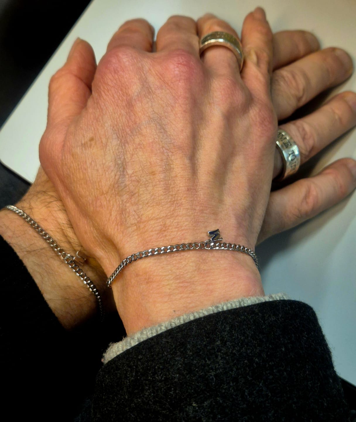 Customer photo review of Letter Charm