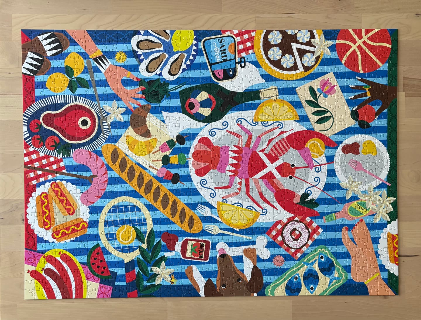 Customer photo review of Seaside Feast