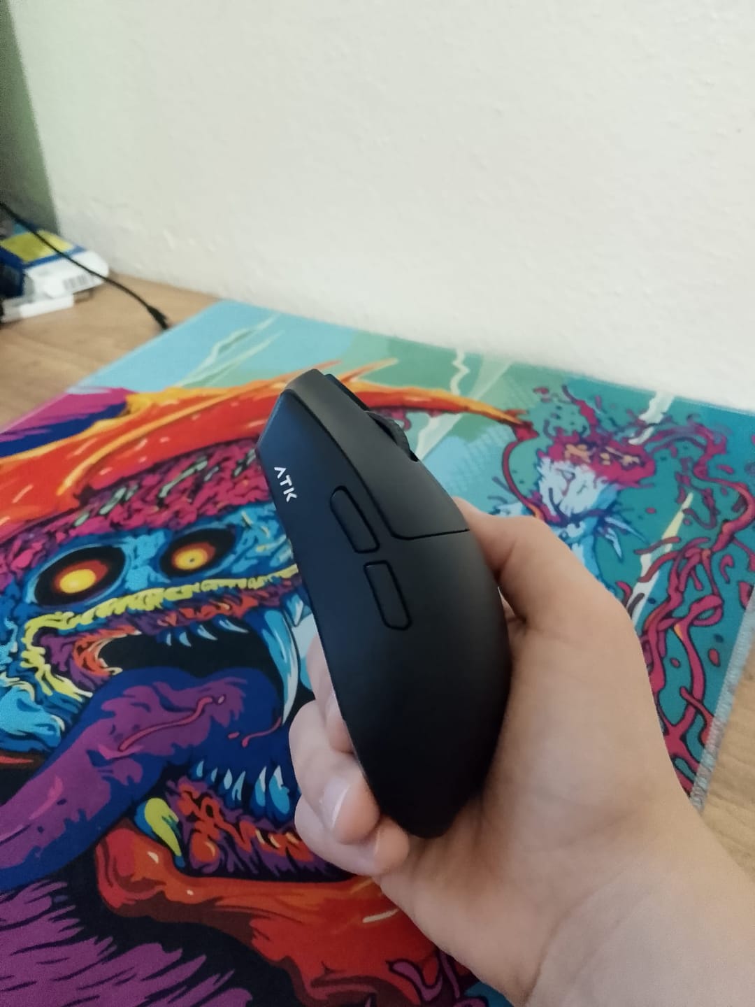 Customer photo review of ATK Blazing Sky X1 Wireless Mouse