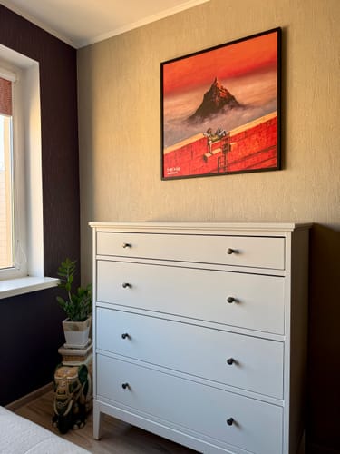 Customer photo review of Paveikslas "No Wall Too High"