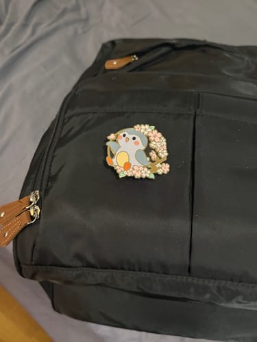 Customer photo review of Cherry Blossoms Pin