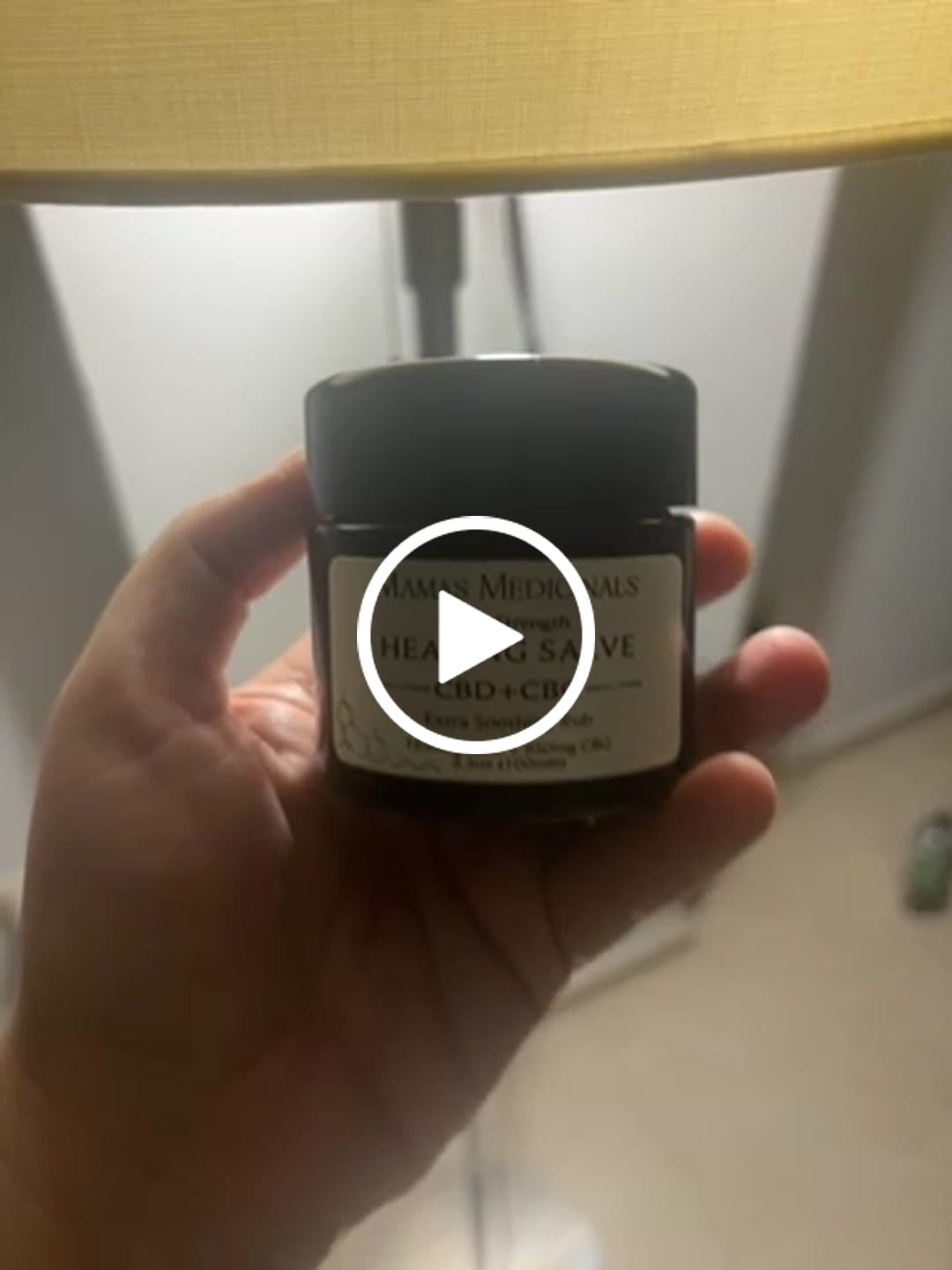 Customer video review of Extra Strength Salve