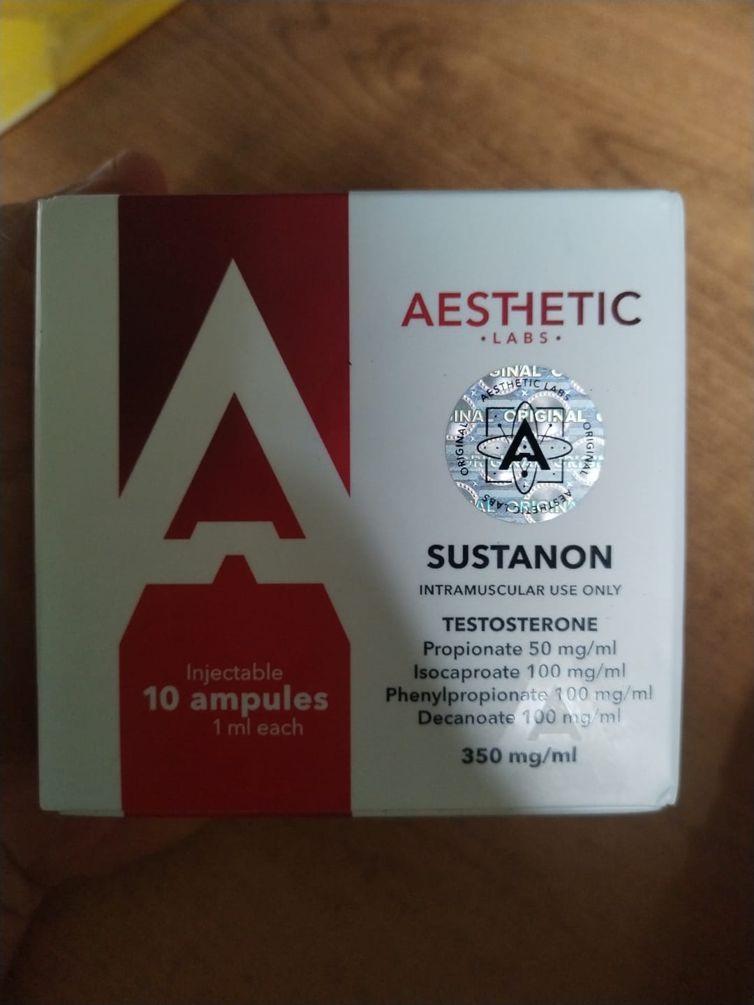 Customer photo review of Ciclo Volumen Principiantes: Sustanon y Dianabol Aesthetic Labs