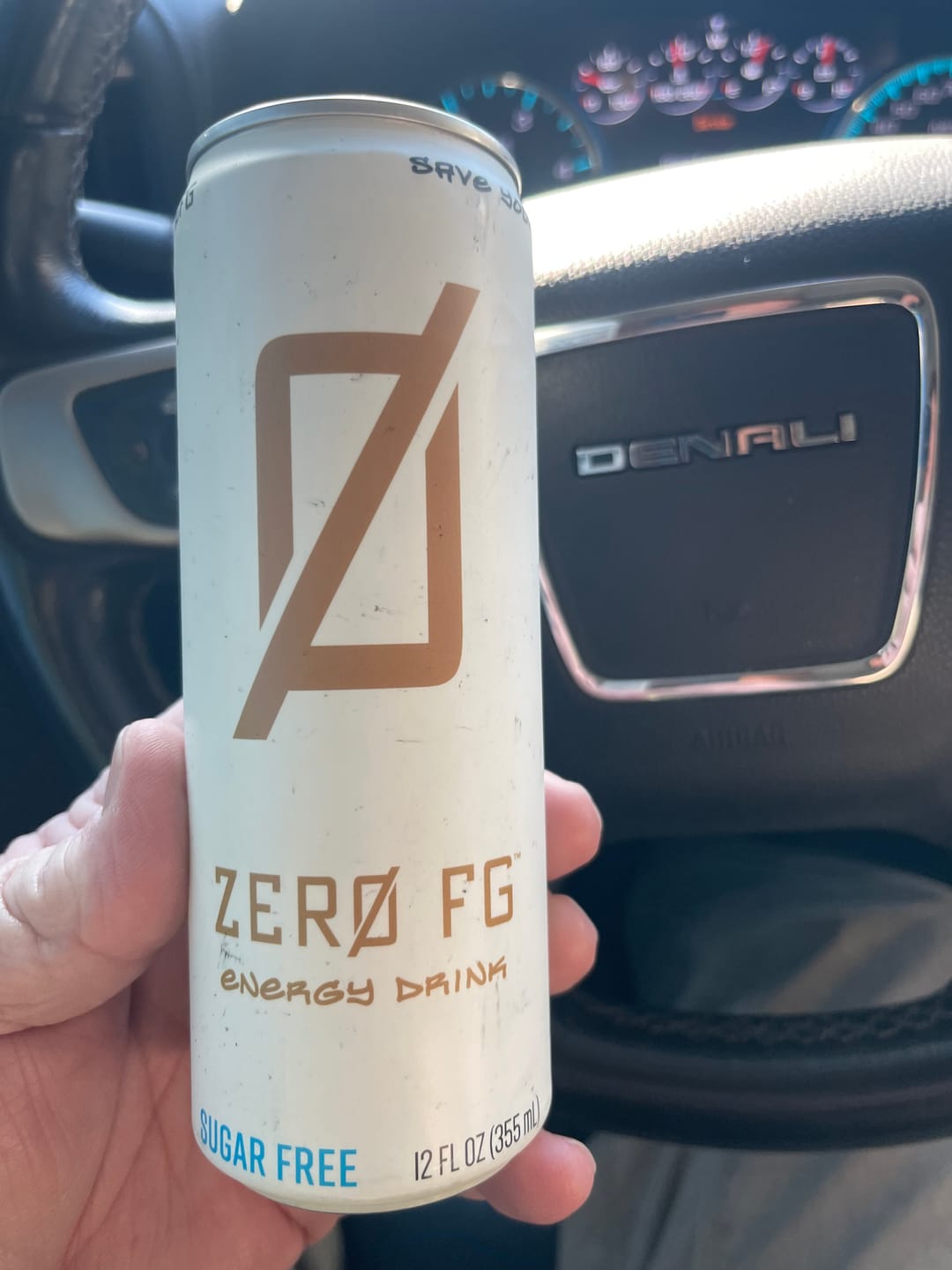 Customer photo review of ØFG Energy Drink - Sugar Free