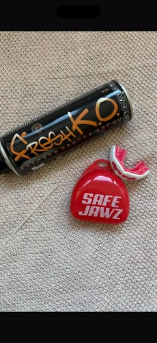 Fotorecensie van een klant over Desinfecterende spray bokshandschoenen FreshKO