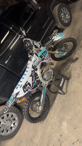 Customer photo review of Custom Seat Cover: 2026 Honda CRF450R