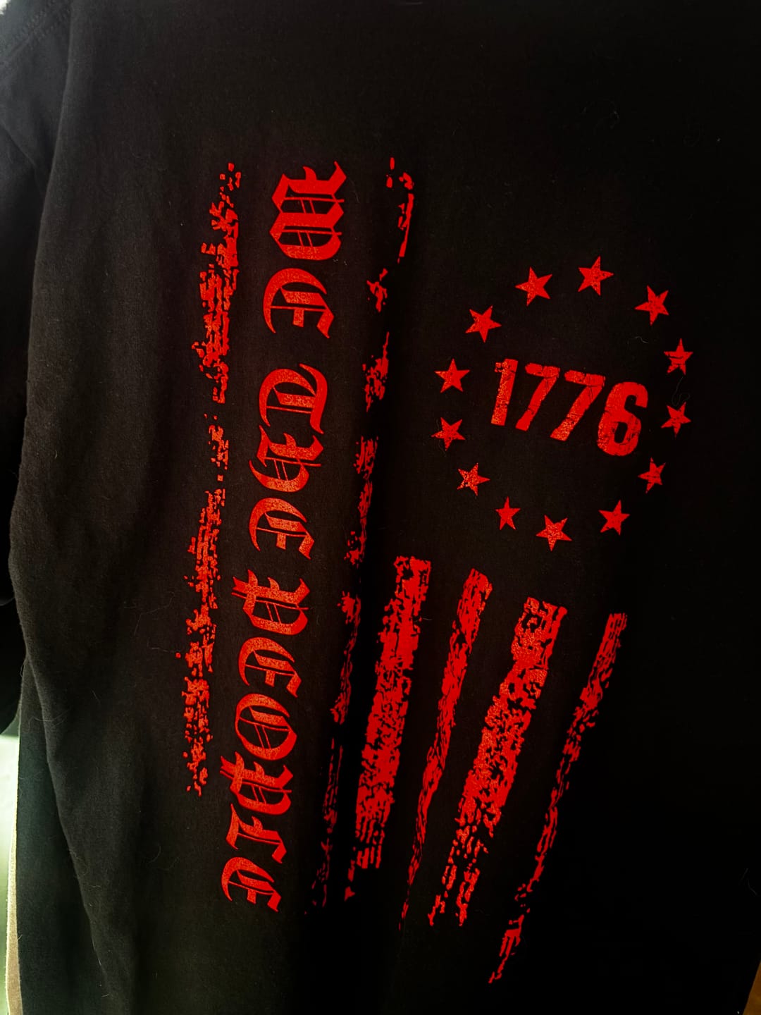 Customer photo review of 1776 Reborn Tee