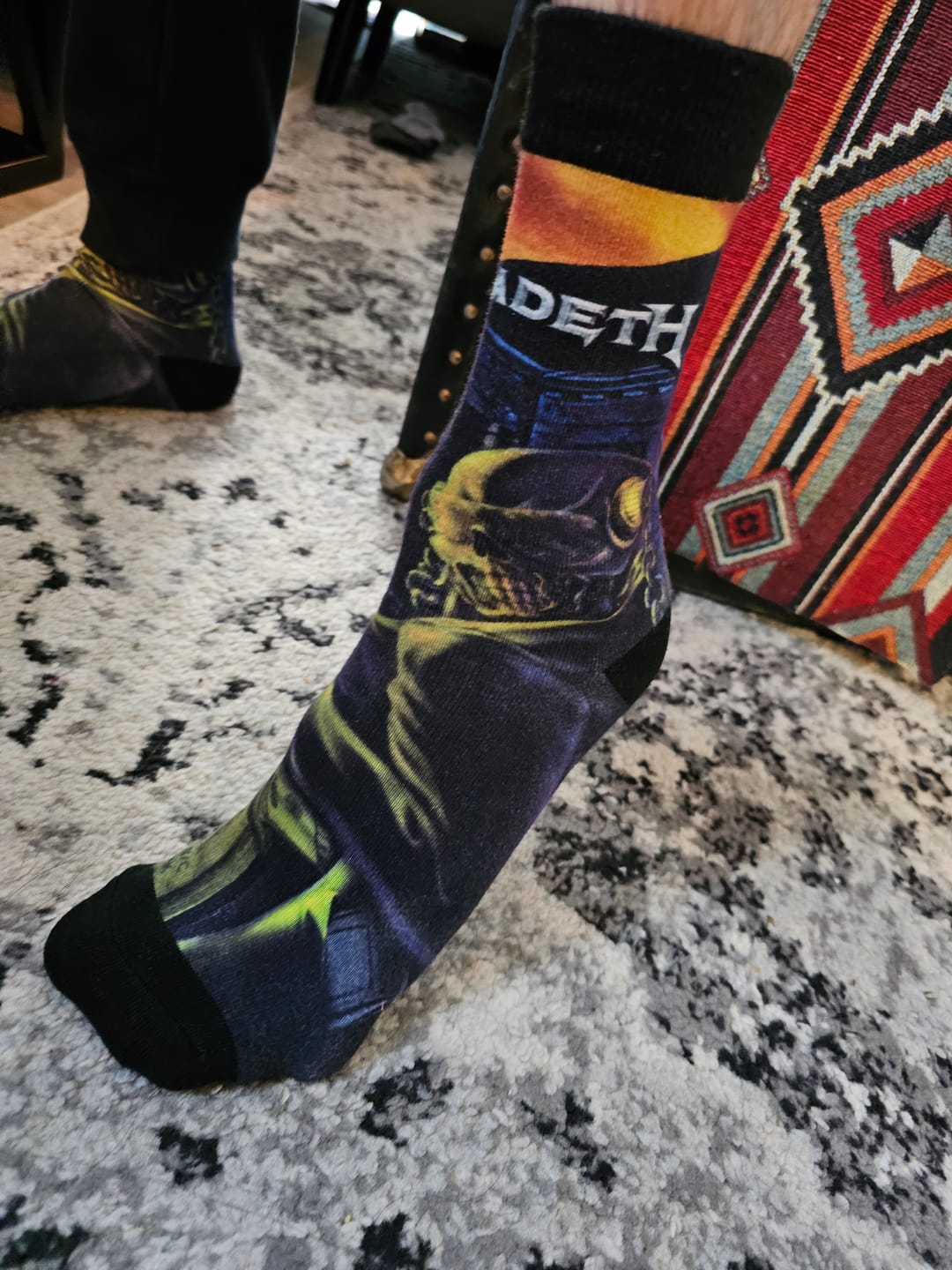 Customer photo review of Megadeth - The System Has Failed - Socks