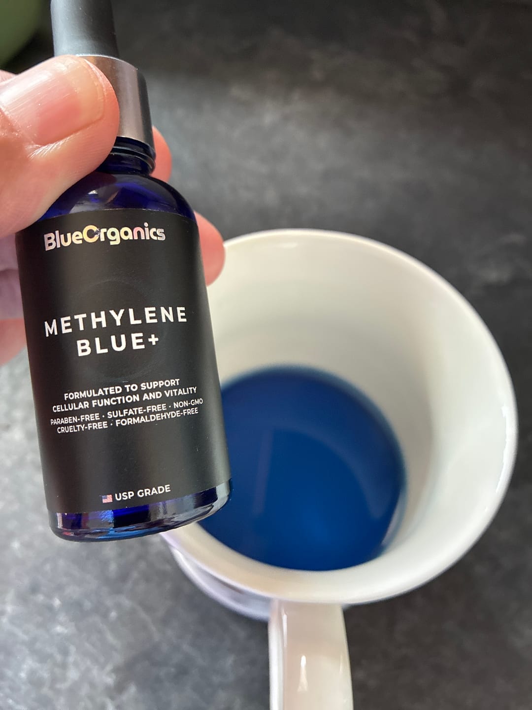 Customer photo review of Methylene Blue+ USP Grade 1%