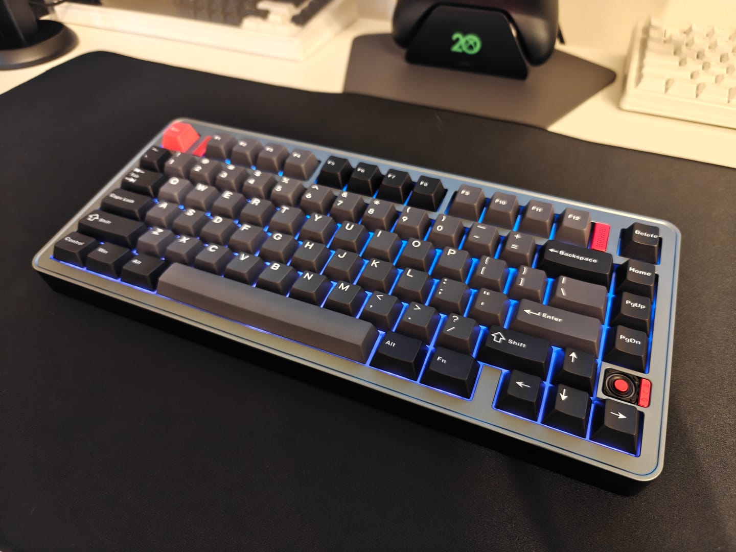 Customer photo review of Evoworks - Evo75 Wireless Custom Mechanical Keyboard (ANSI)