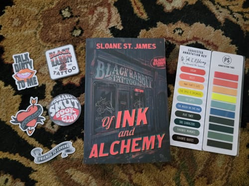 Customer photo review of probably smut book club subscription