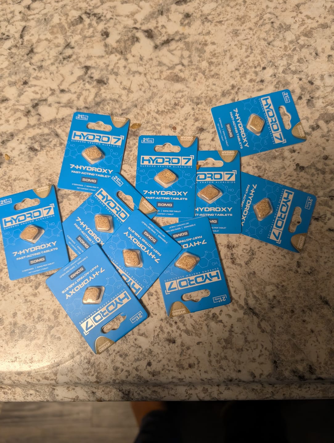 Customer photo review of 7-OH Tablet - 50MG - (1 Count)