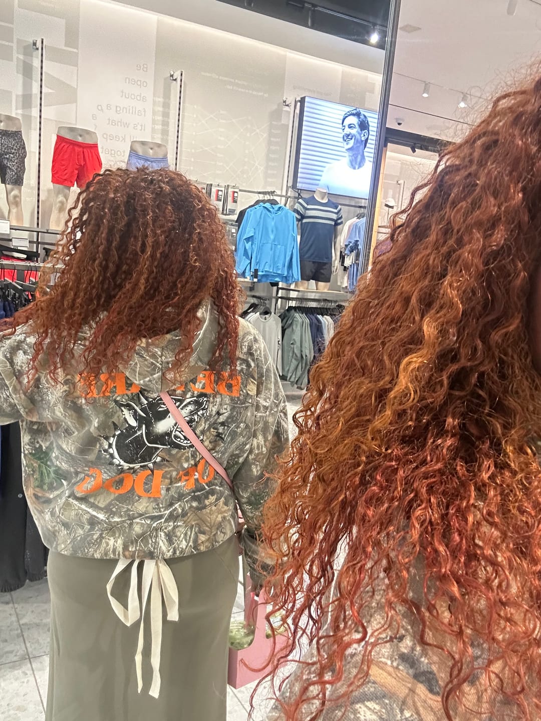 Customer photo review of CAMO BEWARE OF DOG FULL ZIP