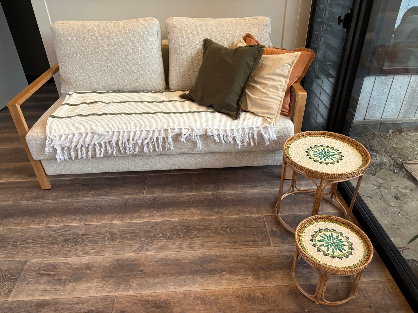 Customer photo review of Oasis Rattan Table Set