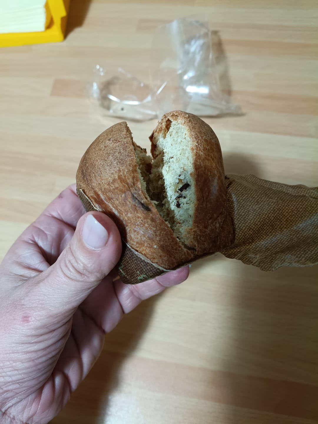 Customer photo review of Chocopan con Gocce di Cioccolato