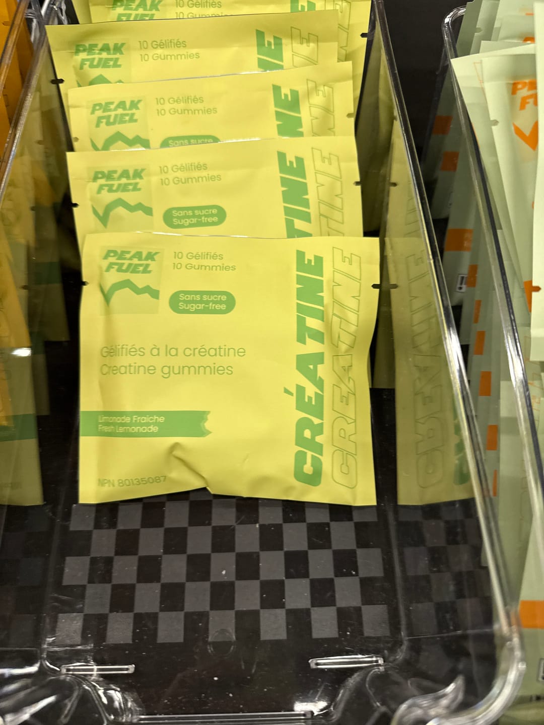 Customer photo review of Gummies à la Créatine - Limonade Fraiche